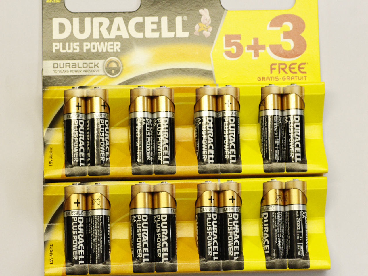 Duracell Piles LR6/AA Plus Power 