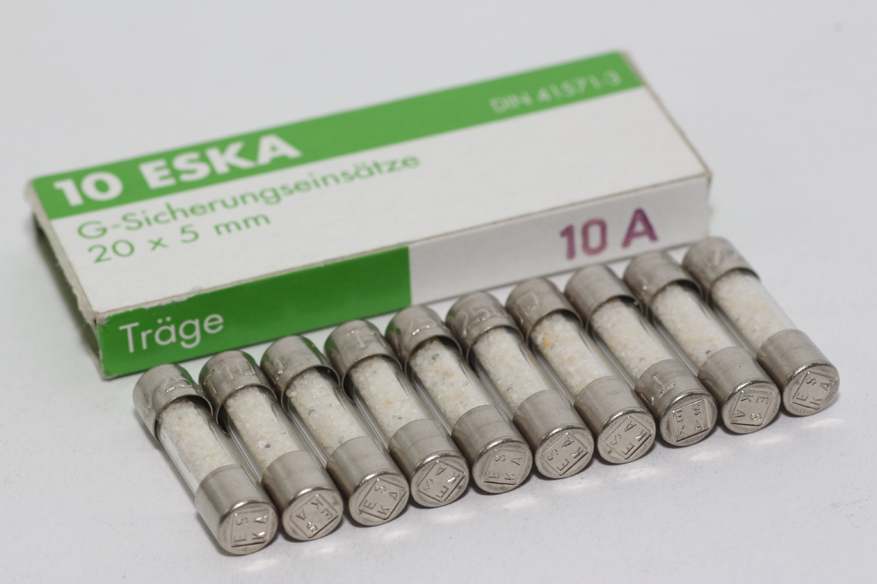 10 Pieces 20mm 8A Fast Blow Glass Fuses – Fine Fuse Assortment-1229432