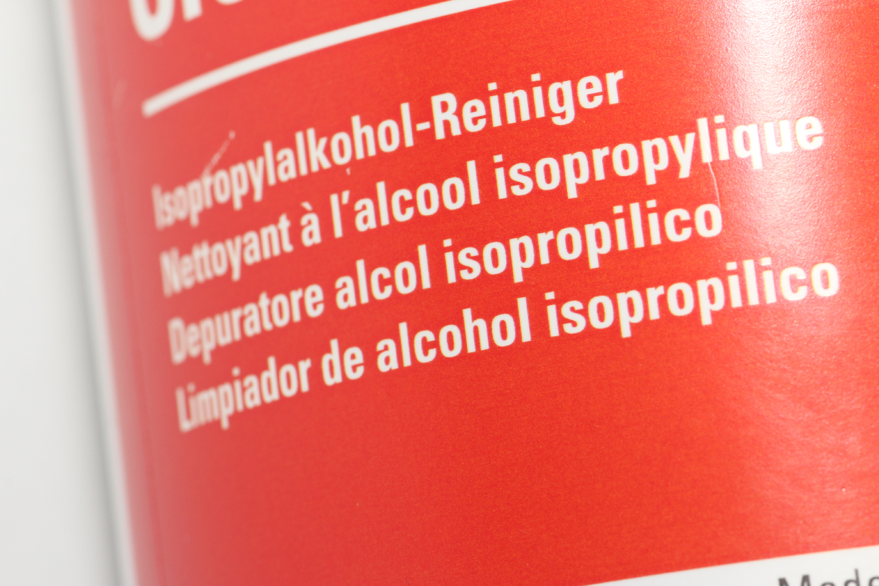 RS PRO 1 L Bottle Isopropyl Alcohol (IPA) for PCBs