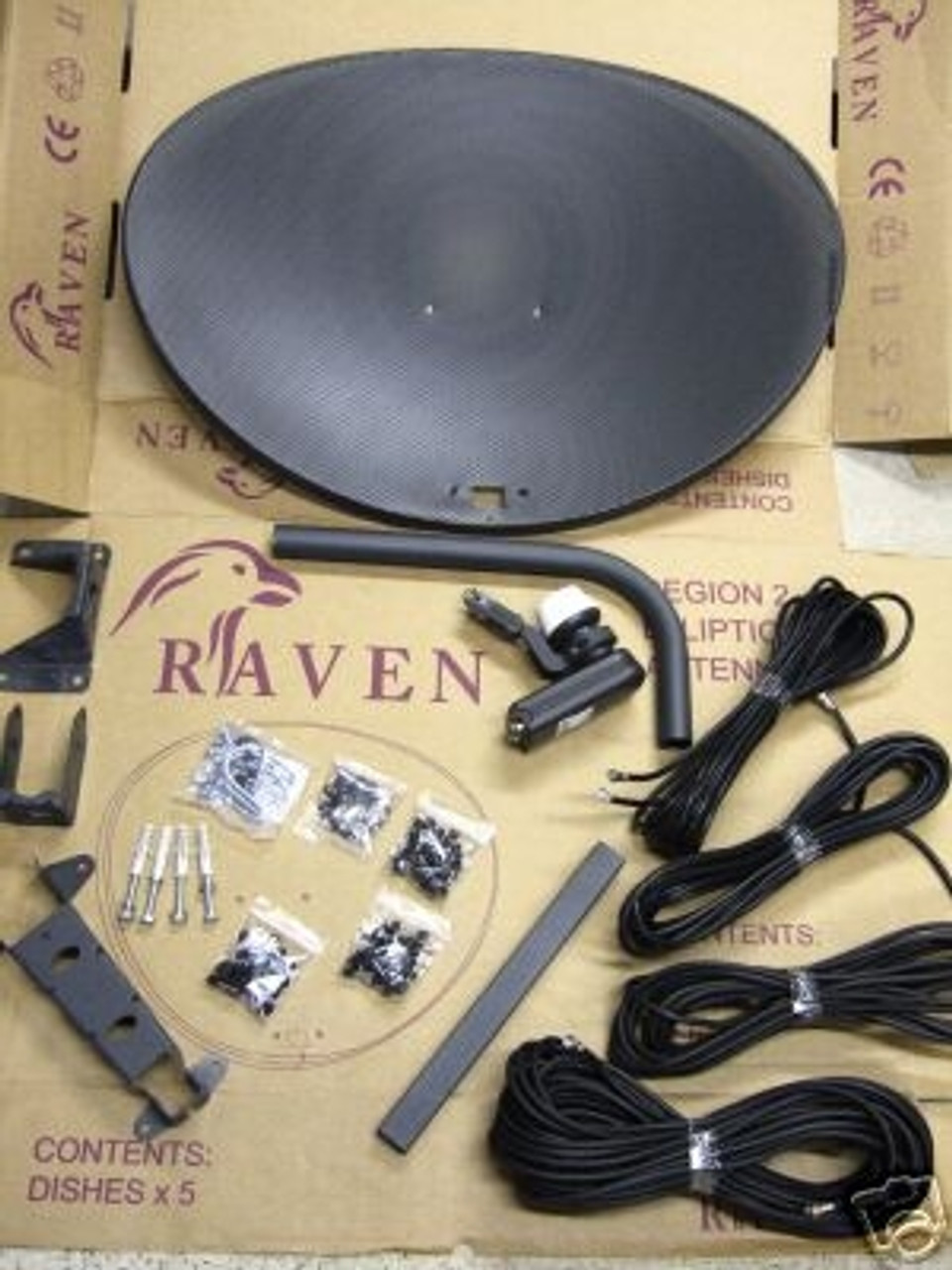 raven satellite dish