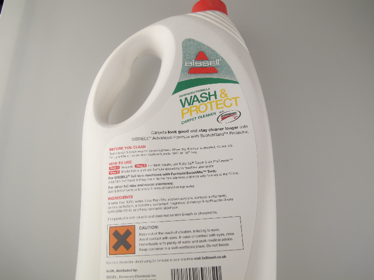 Bissell Fast Acting and Concentrated Formula Wash and Protect