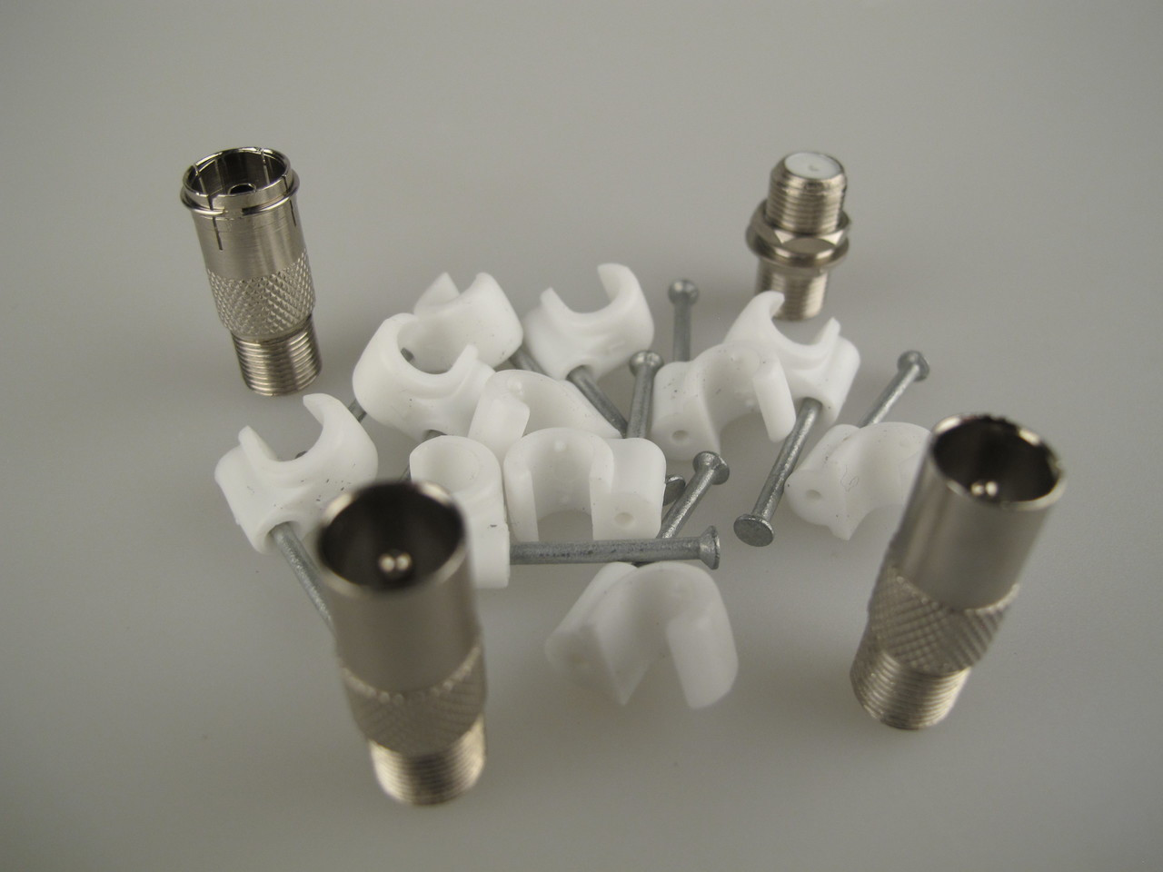 20m White Universal RF Coax Aerial Satellite Sky Cable TV Extension