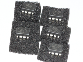 5 X Atmel 24C16A / 24C16 8 Pin DIL / DIP 16K Serial EEPROM