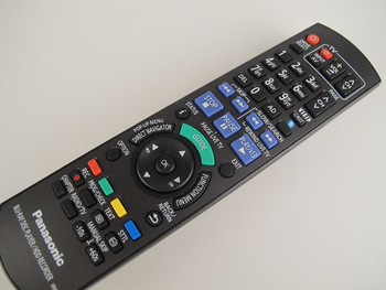 Panasonic N2QAYB000615 Genuine BluRay IR6 DVD Remote Control For DMR-PWT500EB