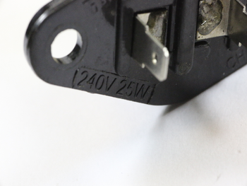 Panasonic Z612E9L60XP Microwave Lamp / Bulb 25W 240V  / 2 x 4.7mm Terminals