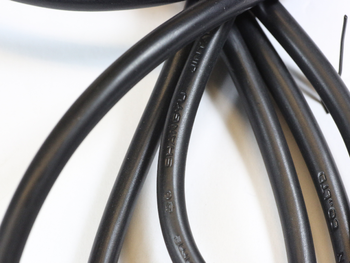 10 x 3 Pin 1.8m UK Black Mains Cable IEC-320 C13 For Televisions, Computers etc