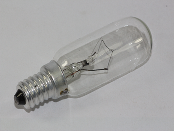 40W E14 Cooker Hood Oven Appliance Lamp Bulb, Clear 220V - 240V, T25