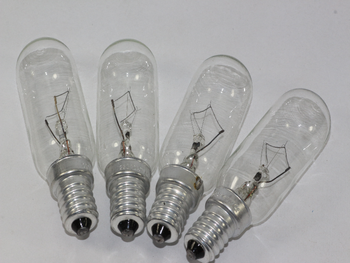 4 x 40W E14 Cooker Hood Oven Appliance Lamp Bulb, Clear 220V - 240V, T25