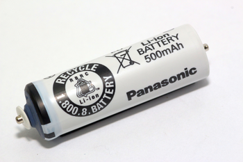 Panasonic WEWDL40L2508 500mAh Sonic Toothbrush Battery EW-DE92, EW-DL40, EW-DL82