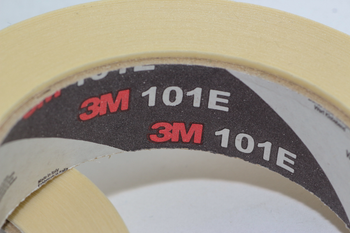 Masking Tape Scotch / 3M 101E Low Reside Paper Tape, 24mm x 50m  Pack of 2 Rolls