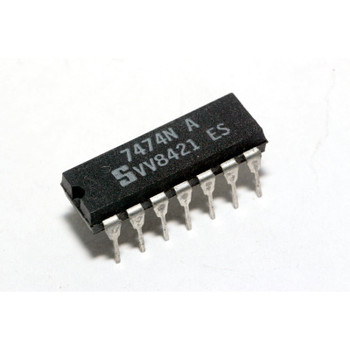 7474N Dual D-Type Positive-Edge-Triggered Flip-Flop 14 Pin Signetics