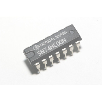 SN74HC00N Quad 2-Input NAND Gate 14 Pin DIL Texas Instruments Device