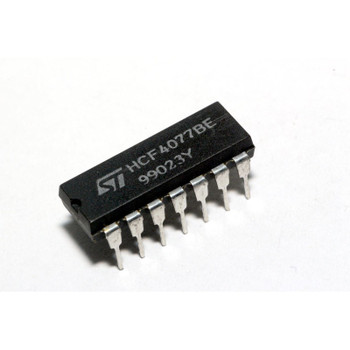 HCF4077BE Quad 2-Input XNOR Gate 14 Pin DIL STMicroelectronics Device