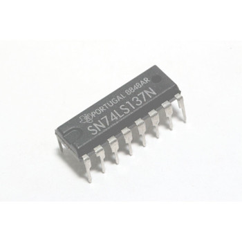 SN74LS137N 3-to-8 Line Decoder/Demultiplexer With Address Latch 16 TI