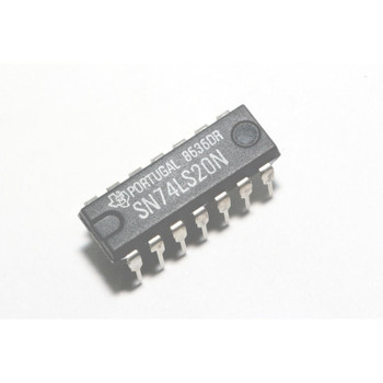 SN74LS20N Dual 4-Input NAND Gate 14 Pin DIL Texas Instruments Device
