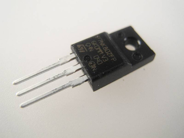 STP7NK80ZFP / STP7NK80 N Channel SuperMESH Power Mosfet 880V 5.2A