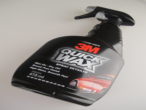3M Car Quick Wax, Contains Carnauba, 1 Trigger Spray Bottle - 473ml