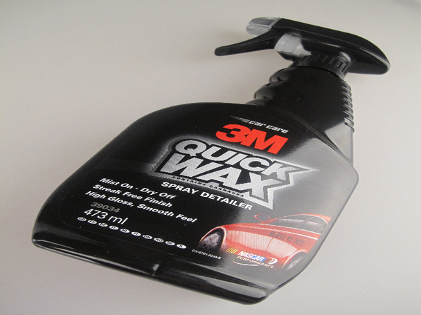 3M Car Quick Wax, Contains Carnauba, 2 Trigger Spray Bottles - 473ml each