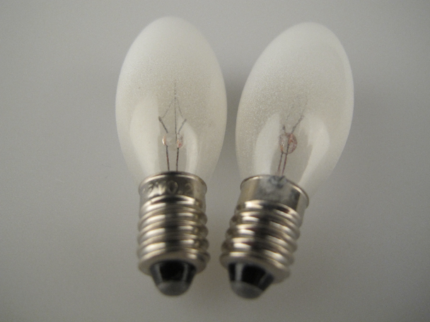 12V 0.25A E12 Christmas Lights Fuse Bulbs X 2 For 20 Light Vintage Sets, 796C