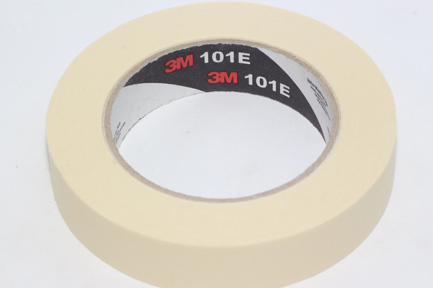 1 Roll Of Scotch 3M 2120 / 101E Paper Masking Tape, 25mm x 50m, No Residue