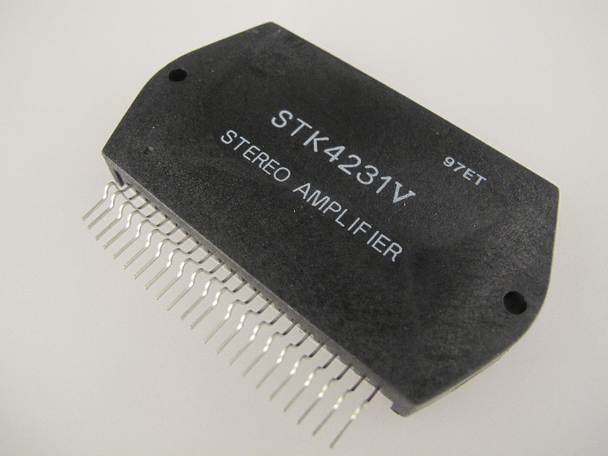 STK4231V - 2 Channel 100W Stereo Audio Power Amplifier IC / STK4201