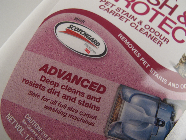 2 X 1.5L Bottles Bissell Wash & Protect Pet Stain & Odour Carpet Cleaner Shampoo