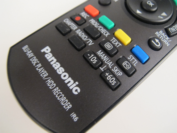 Panasonic N2QAYB000615 Genuine BluRay IR6 DVD Remote Control For DMR-PWT500EB