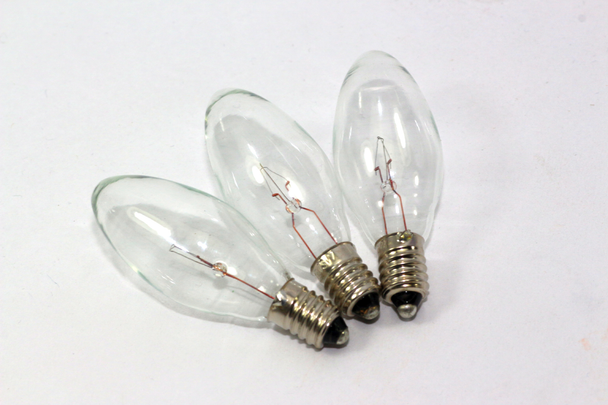 3 x 12V 3W 0.25A E10 Clear Christmas Lights Spare Bulbs Pifco Dencon 792WC