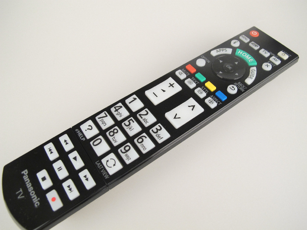 Panasonic Genuine Remote Control N2QAYB000863 Fits Many 3D Smart Models