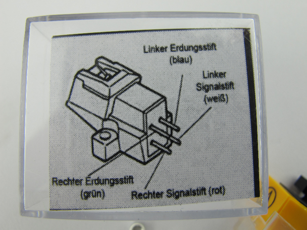 Audio Technica AT91 Moving Magnet Cartridge And Stylus, Standard Half Inch Mount