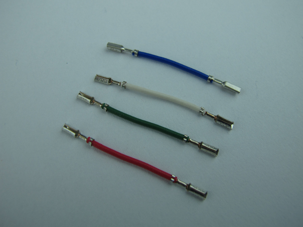 Technics Headshell Phono Cartridge Cable Wire Set Fits Many Turntable Brands