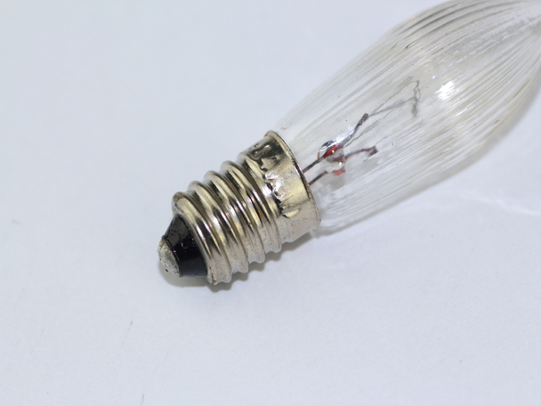 34V, 3W, E10, MES Spare Christmas Bulb Lamp For Candle Bridge X 1