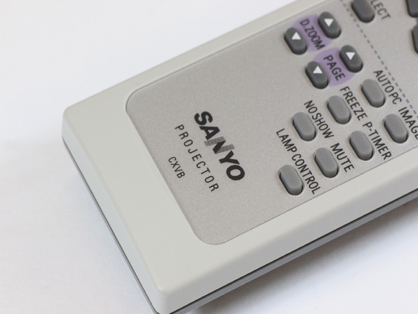 Sanyo CXVB Genuine Projector Remote Control For PLC-XE31, PLC-XE40, PLC-XE45