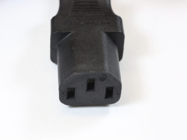 10 x 3 Pin 1.8m UK Black Mains Cable IEC-320 C13 For Televisions, Computers etc