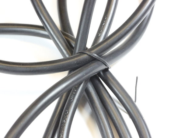 10 x 3 Pin 1.8m UK Black Mains Cable IEC-320 C13 For Televisions, Computers etc