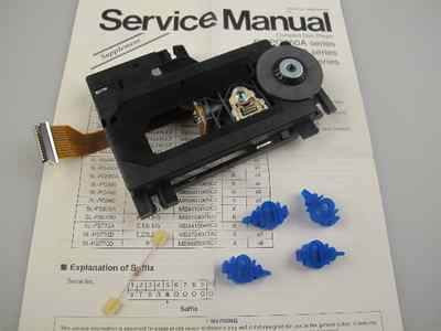 Technics CD Player Traverse Mechanism SLP480A / SLPG360A / SLPS770A / SLPG580A Laser Assembly VAM1201 RAE1100KIT
