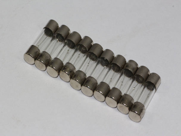 10 x 20mm x 5mm 250V Bussman Antisurge Time Delay Glass Cartridge Fuses