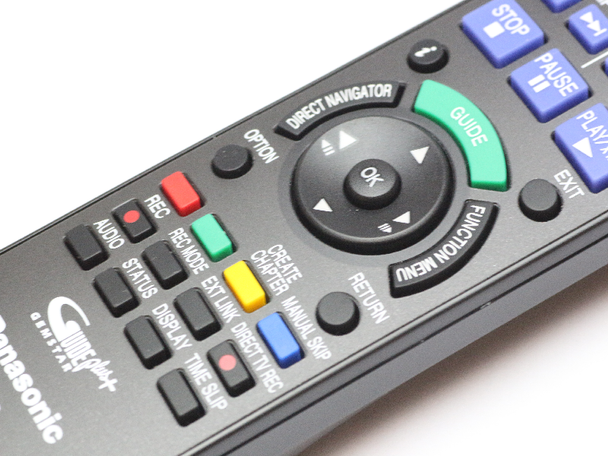 Panasonic N2QAYB000124 Original Remote Control For HDD DVD RAM Recorders