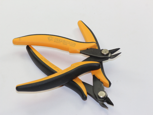2 x Piergiacomi Electronic Wire / Cable Side Snips Cutters Quality Italian Made