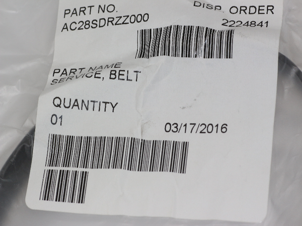 2 x Panasonic AC28SDRZZ000 Genuine Hoover / Vacuum Belt, MC-UL424 & More
