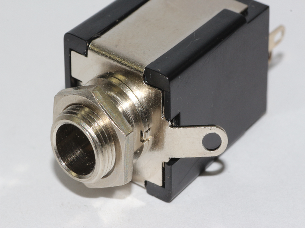 2 x Stereo 1/4 Inch 6.35mm Chassis Mount Switched Jack Socket, Headphone Socket 2 x Stereo 1/4 Inch 6.35mm Chassis Mount Switched Jack Socket, Headphone Socket