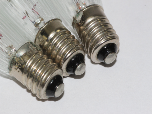 9 Pack Of Konstsmide 55V, 3W, E10, MES Spare Welcome Candle Bridge Bulbs