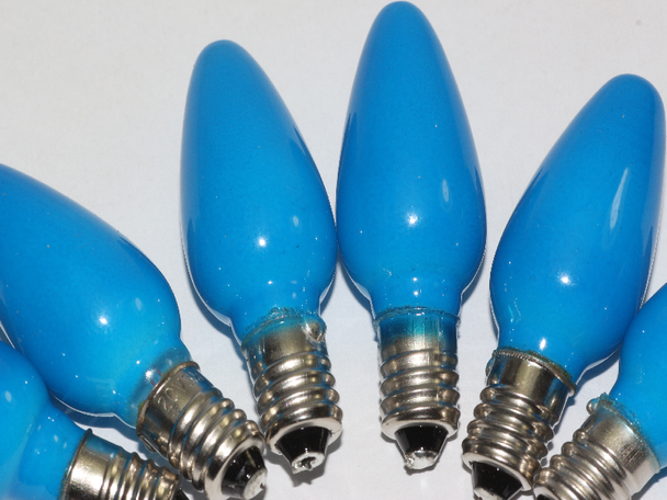 6 x 20V 3W 0.15A E10 Blue Christmas Light Spare Bulb Lamp Pifco Dencon 784