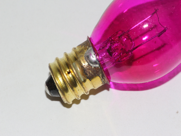 6 x Pink 12V 3W E12 CES Coloured Christmas Fairy Light Spare Bulb Pifco Lyvia