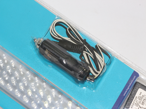 60 LED 12V Rechargeable Heavy Duty Car Inspection Lamp, Charger & Cigar Plug