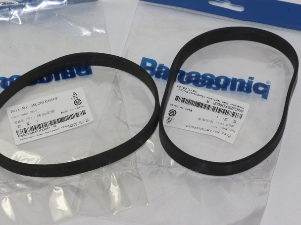 2 x Panasonic AMC28SXD000P Genuine Hoover Vacuum Belt MC-UG342WP47, MC-UG344KP47