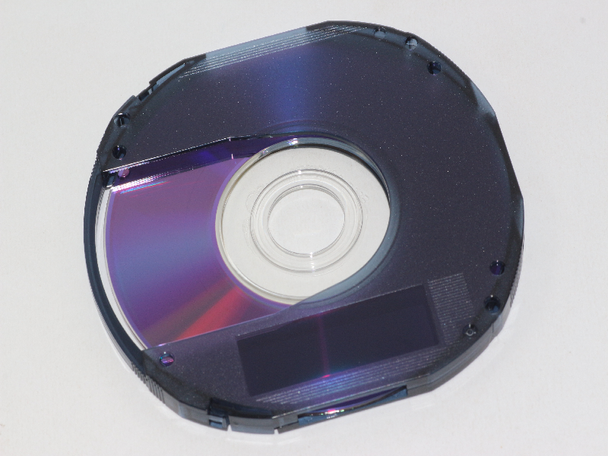 Panasonic 1.4GB DVD-R 8cm 30 Minute Video Recording Camcorder Disc & Holder