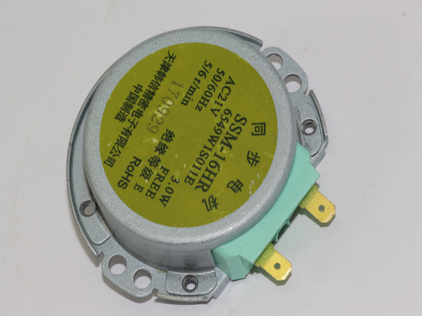LG 6549W1S011E 6549W1S017B Turntable Motor SSM-16HR / 21V AC / GM-16-2F301