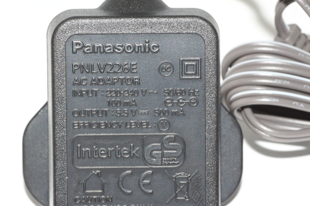 Genuine Panasonic PNLV226E Cordless Telephone Charger Power Supply 5.5V DC 500mA