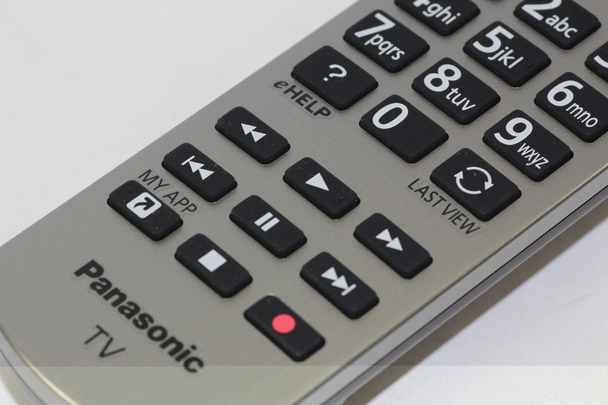 Panasonic N2QAYB001115 Original Television Remote Control 4K With Netflix Button